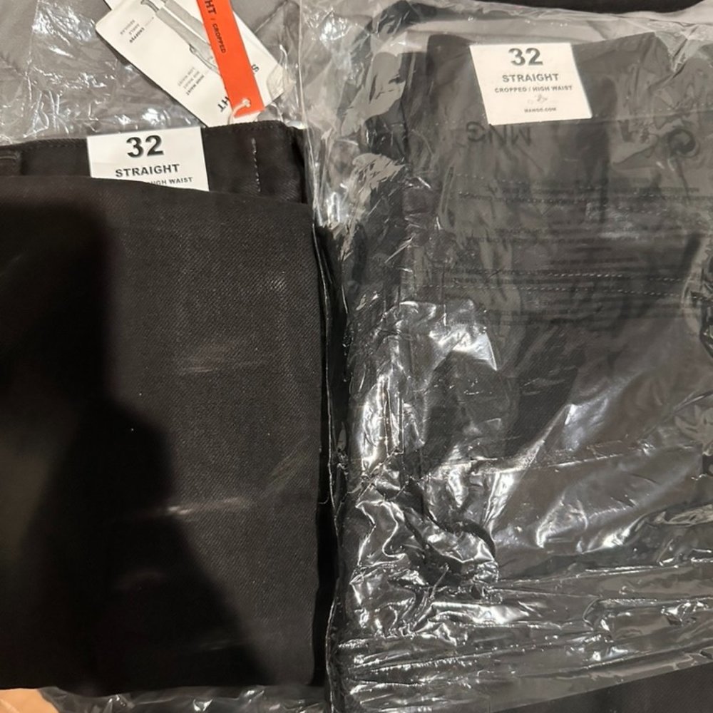 Two Pairs Can be Sold Separate or Together Ming Denim Straight Leg